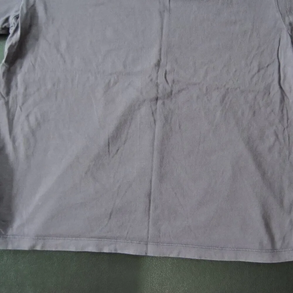 Nike Purple Center Swoosh Logo Short Sleeve Shirt Medium